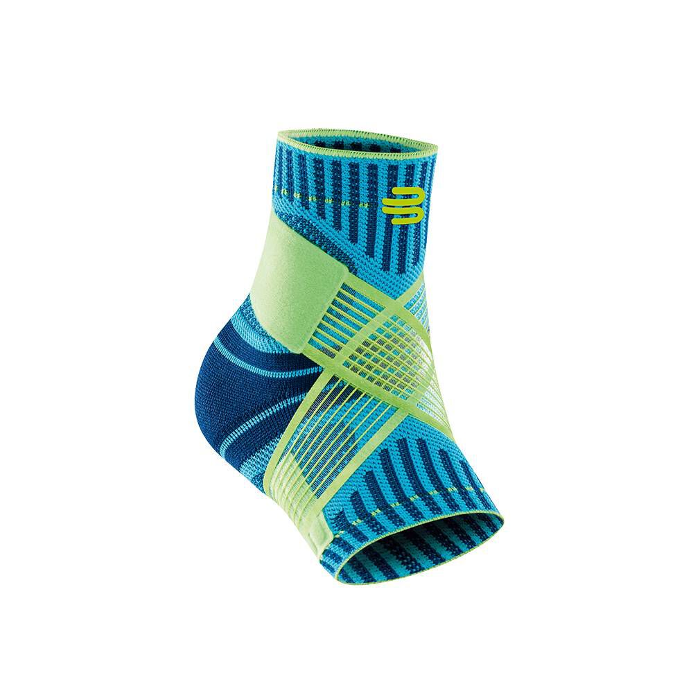 Sports Ankle Support Fußgelenkbandage Rechts - Türkis, Limette