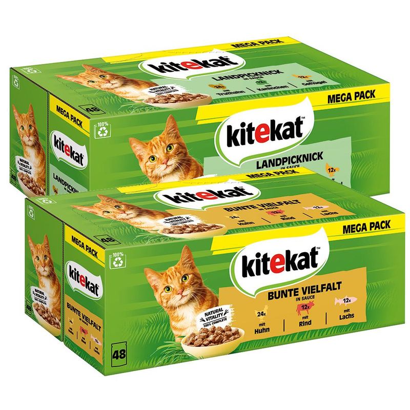 Sparpaket Kitekat Frischebeutel 96 x 85 g zu TOP-Preisen | bitiba