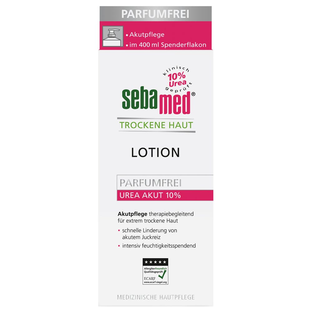 sebamed Lotion Urea Akut 10 % parfümefrei 200 ml