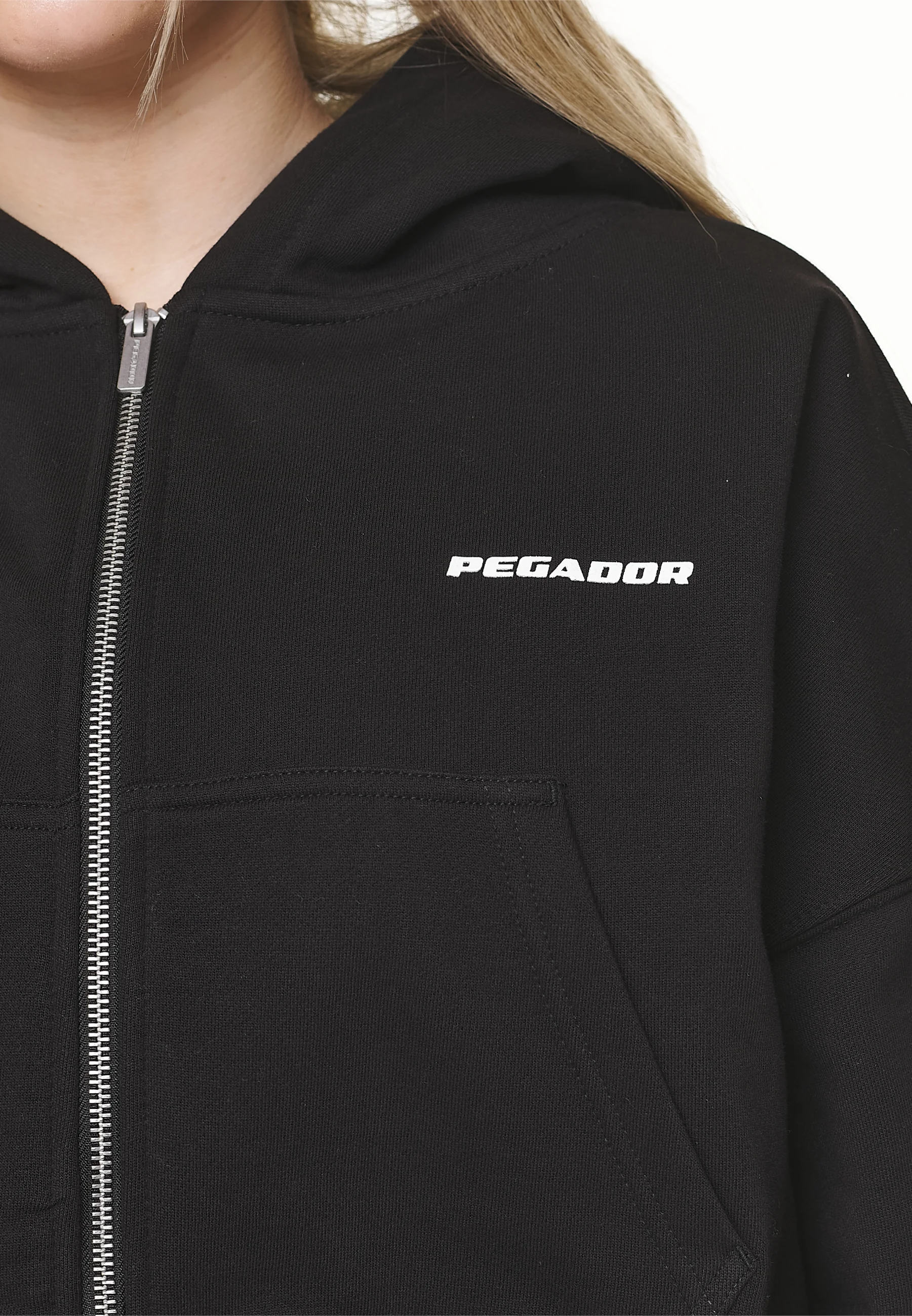 Pegador MARLA CROPPED OVERTamaño JACKET - Sudadera con cremallera