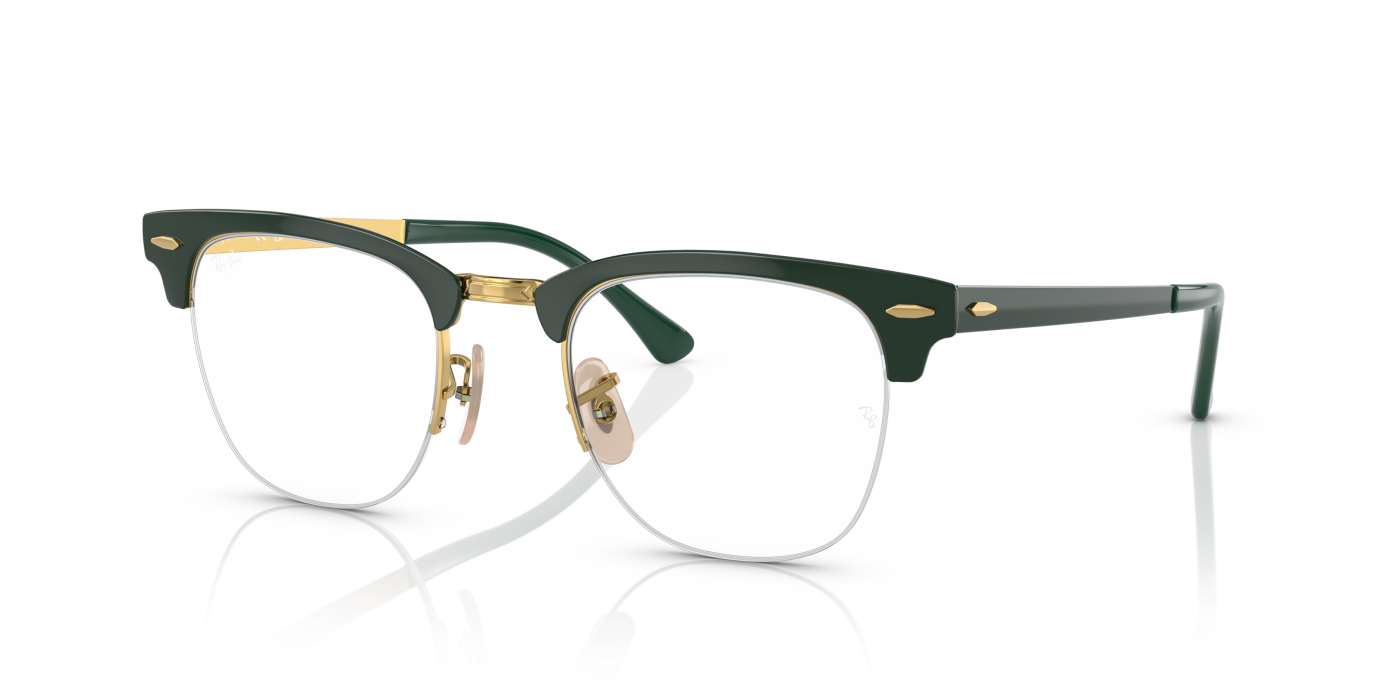 CLUBMASTER METAL OPTICS - Verde Auriu Strălucitor