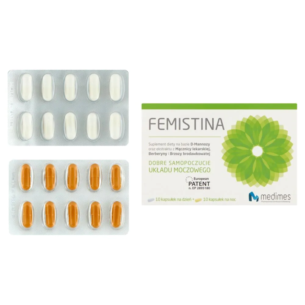 Femistina, Pravilno funkcionisanje urinarnog sistema, Kapsule