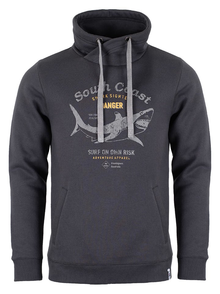 Roadsign Sweatshirt in Anthrazit günstig kaufen