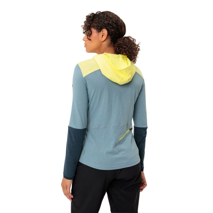Tremalzo Langarm Hoodie T-Shirt Damen