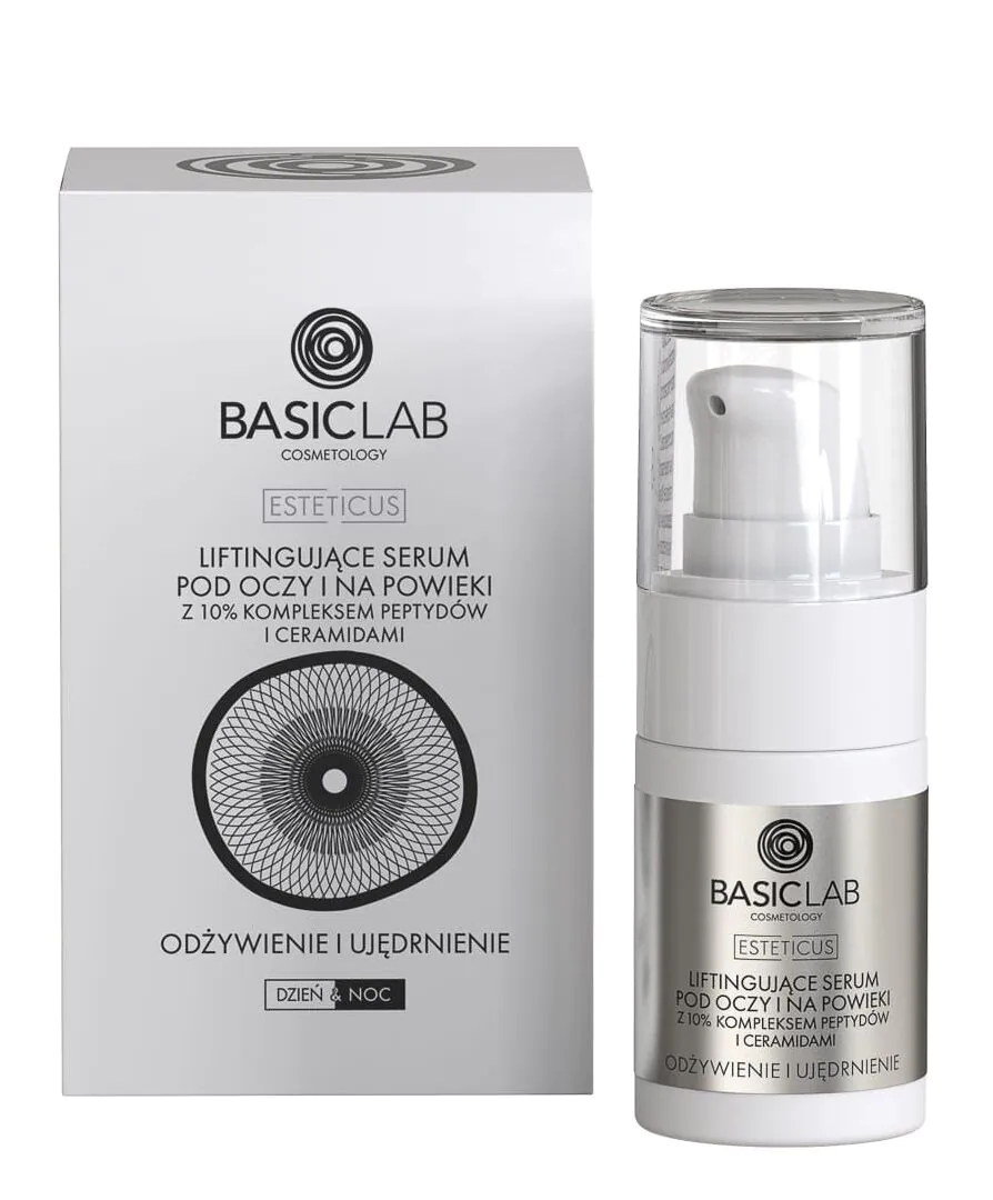 BasicLab Esteticus Lifting Eye Serum med 10% peptidkompleks