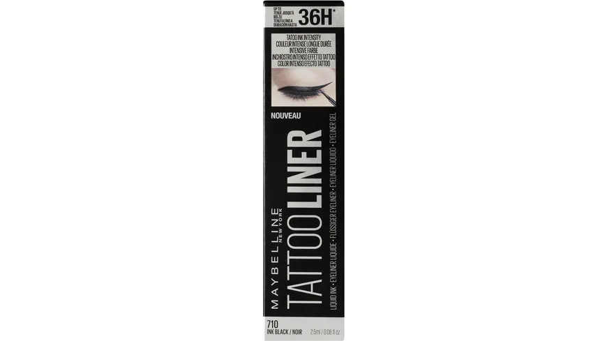 MAYBELLINE NEW YORK Eyeliner Tattoo Liner Liquid 2.5 g Black - Black