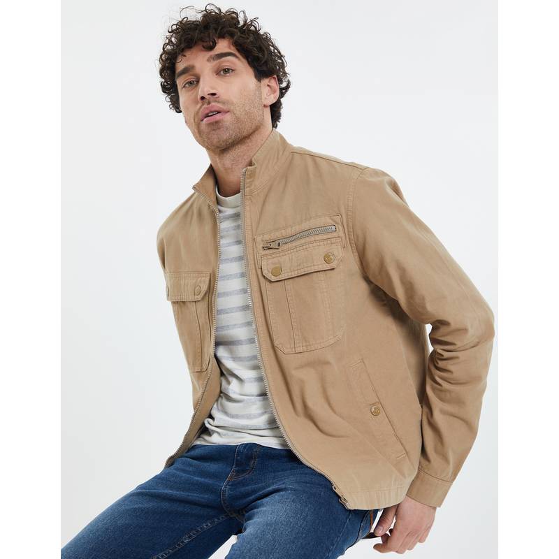 Threadbare THB Shacket Rye Jacke Herren