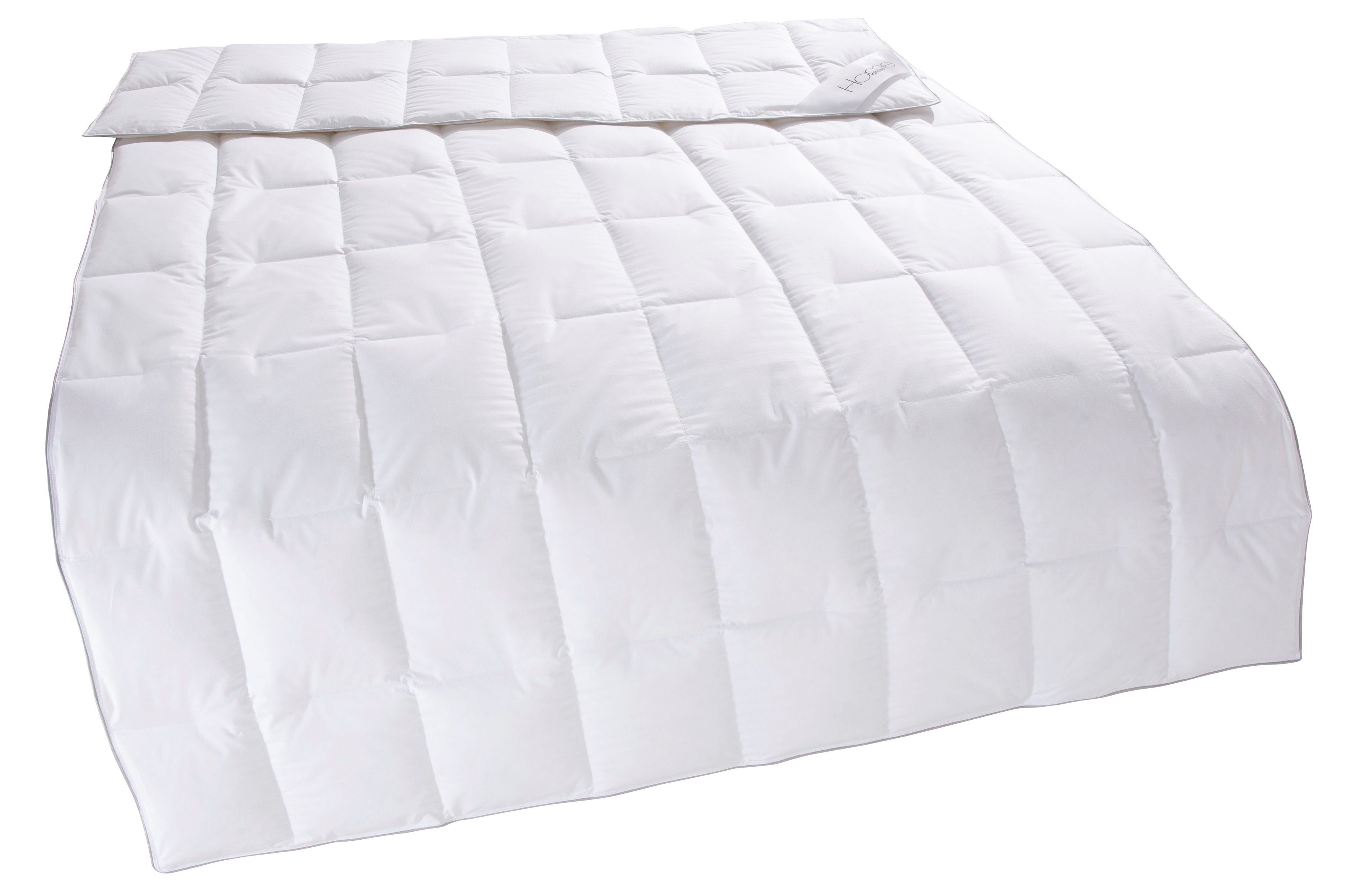 Daunenbettdecke + Kopfkissen, TAMINS, Home affaire, Füllung: 100 % Daunen, Bezug: 100% Baumwolle, Bettdecke und Kopfkissen im Set! Größe 135x200 & 155x220cm erhältlich!