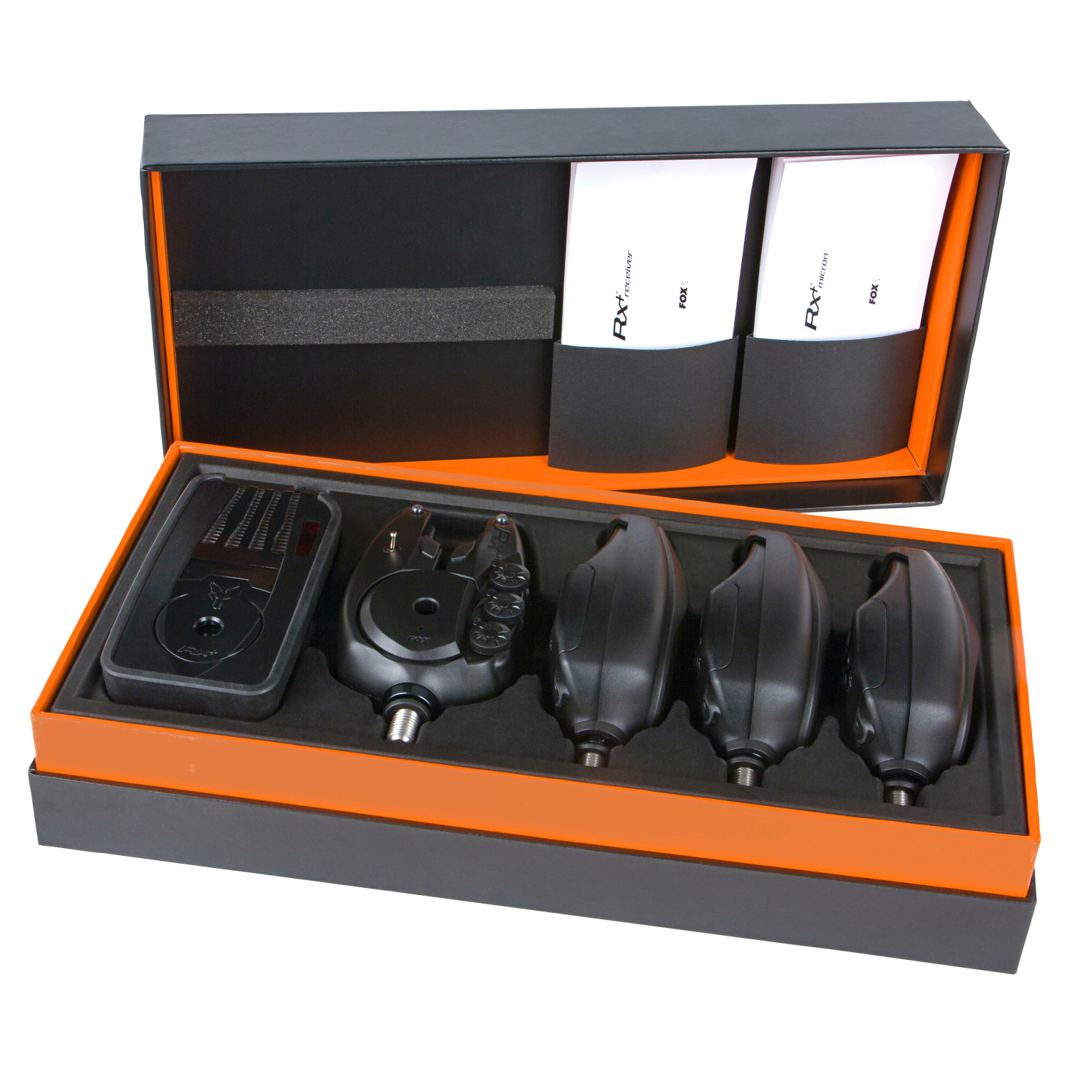 Fox Carp Bissanzeiger RX+ 4-Rod Presentation Set