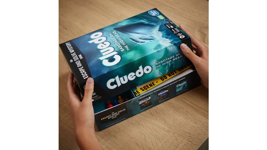Hasbro Gaming - Cluedo Sabotage auf hoher See