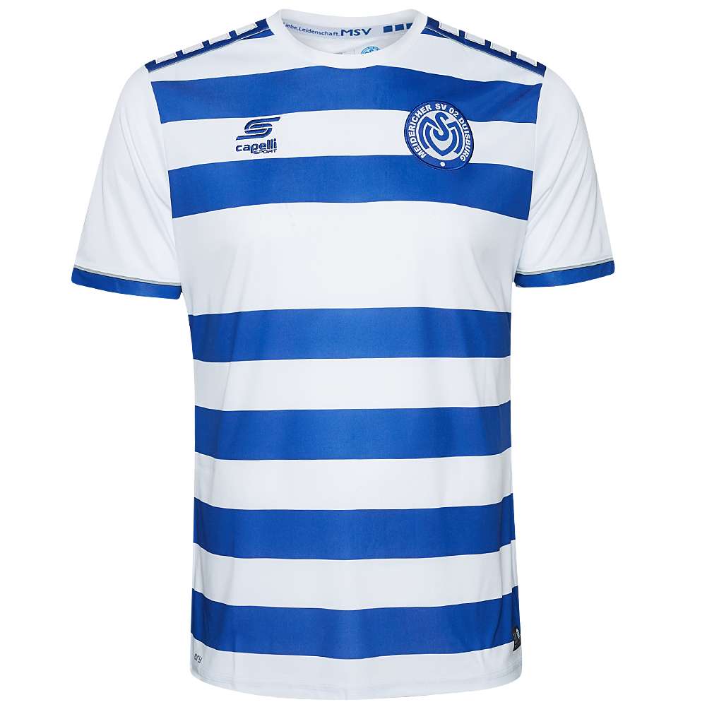 MSV Duisburg Capelli Sport Brooklyn Herren Heim Trikot AGA-3344