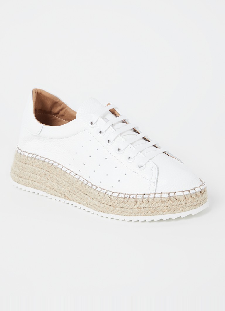 Dune London  Explainedd sneaker van leer