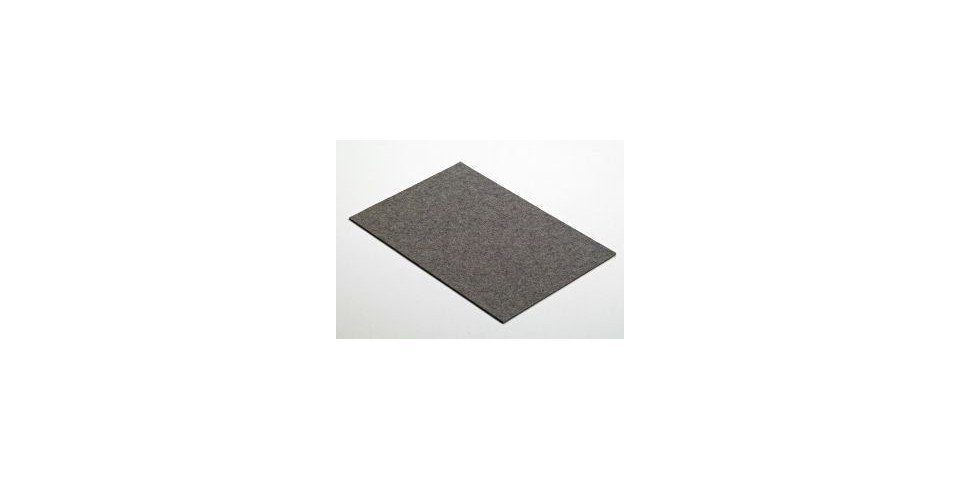 Hettich Filzgleiter Hettich Wollfilz grau 210 x 297 x 3.0 mm - 1 Stück