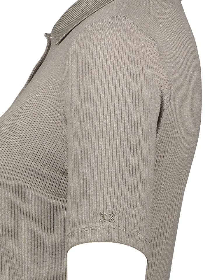 Mexx Poloshirt in Grau günstig kaufen