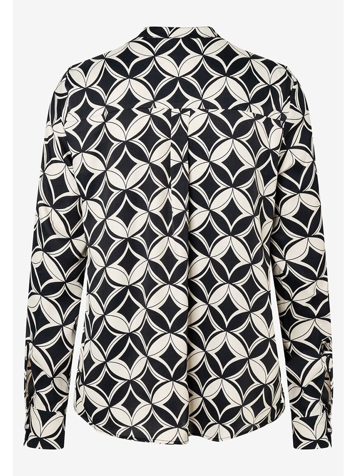 More & More Bluse in Schwarz/ Weiß günstig kaufen