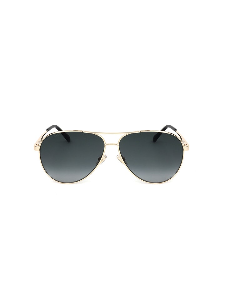 Jimmy Choo Damen-Sonnenbrille in Gold/ Schwarz günstig kaufen 60