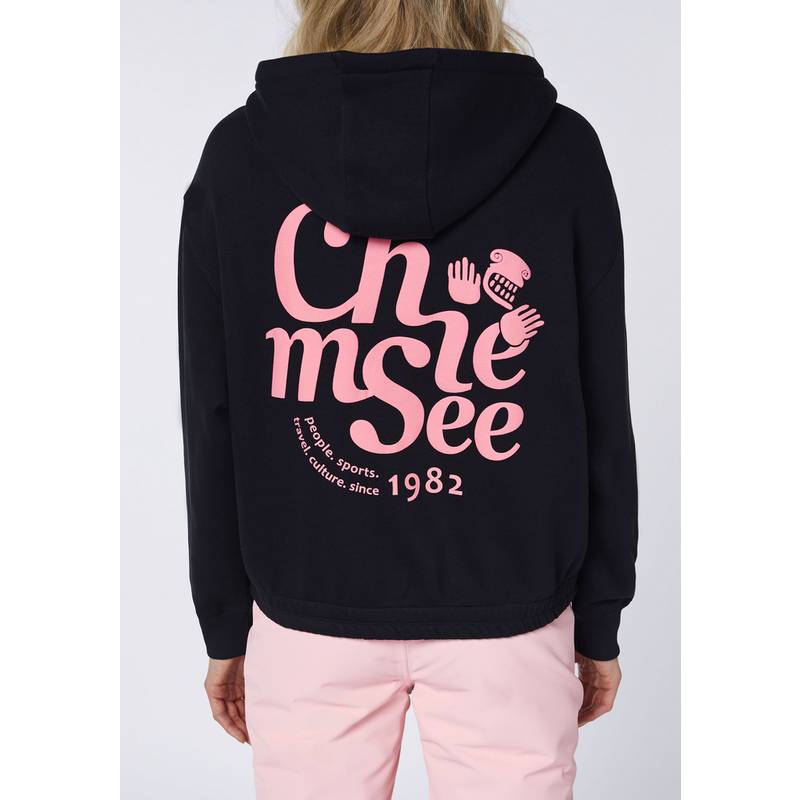 Chiemsee Loose-Fit Logo-Hoodie Sweatshirt Damen