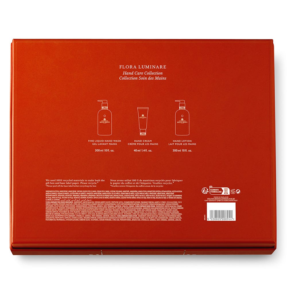 Molton Brown Flora Luminare Hand Care Gift Set