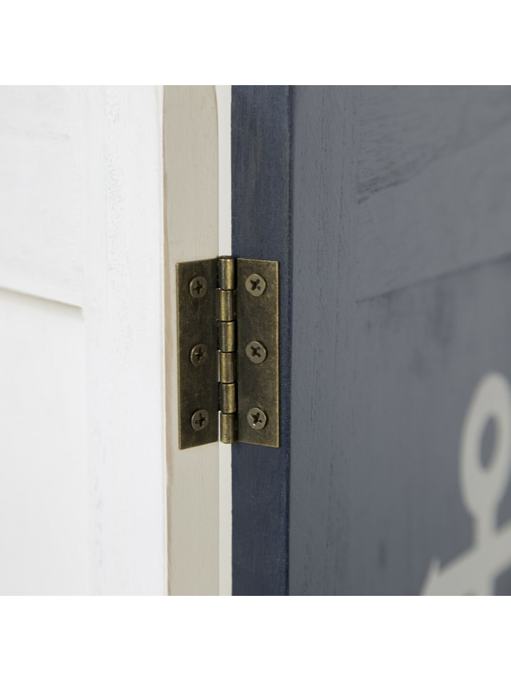 Homestyle4u 3-tlg. Paravent in Weiß 105x130 günstig kaufen onesize
