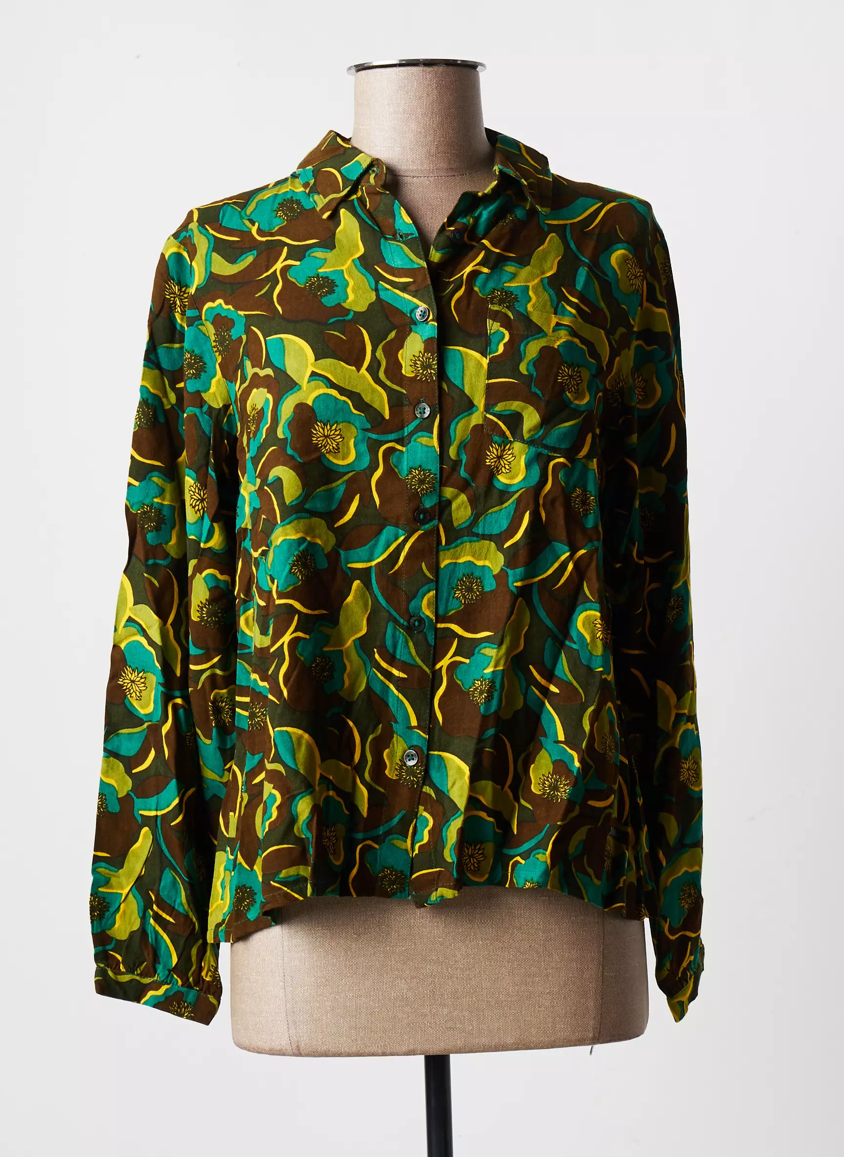 Agathe   Louise Chemisiers Femme couleur vert
