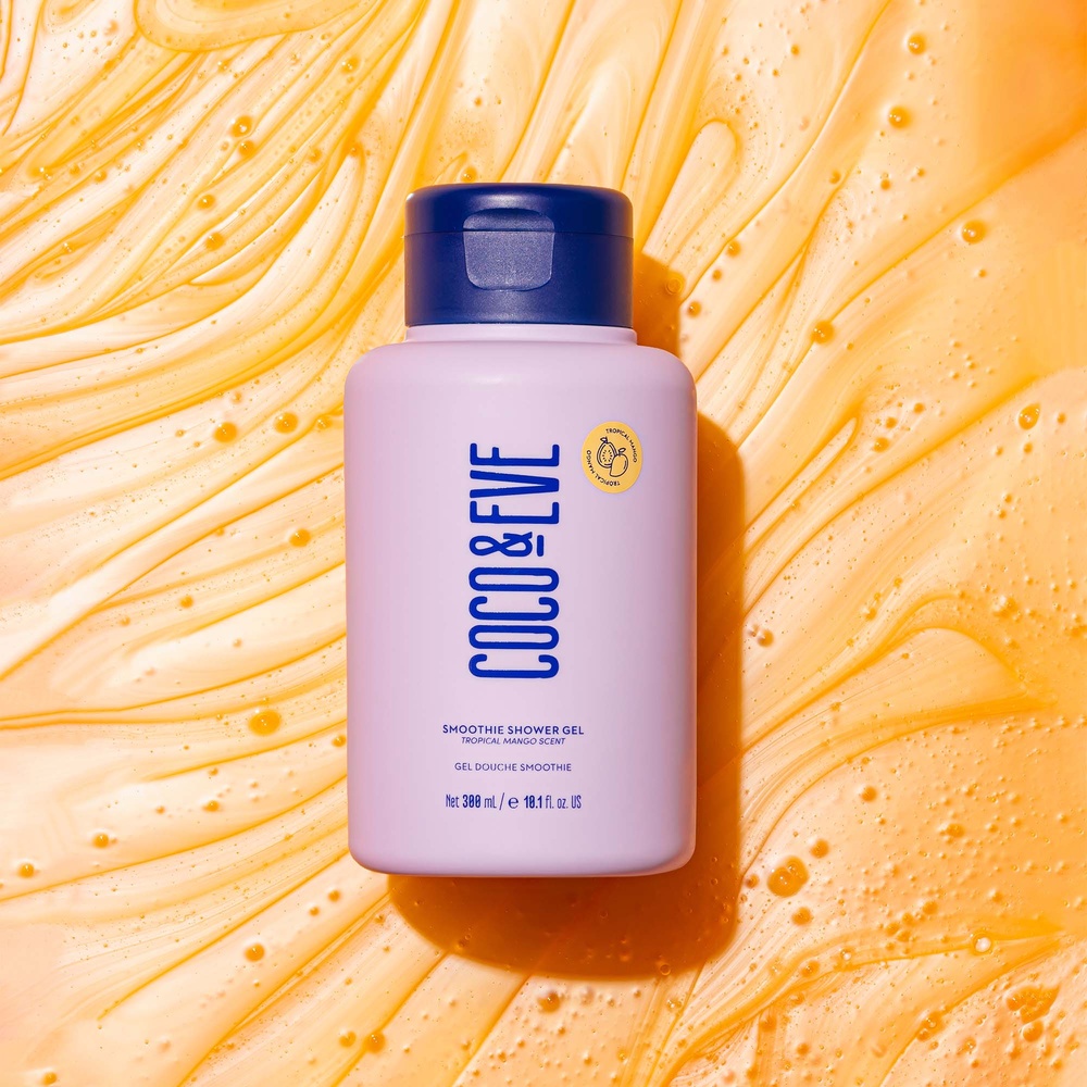 coco & eve Glow Figure Smoothie Shower Gel - Tropical Mango Scent Gel douche