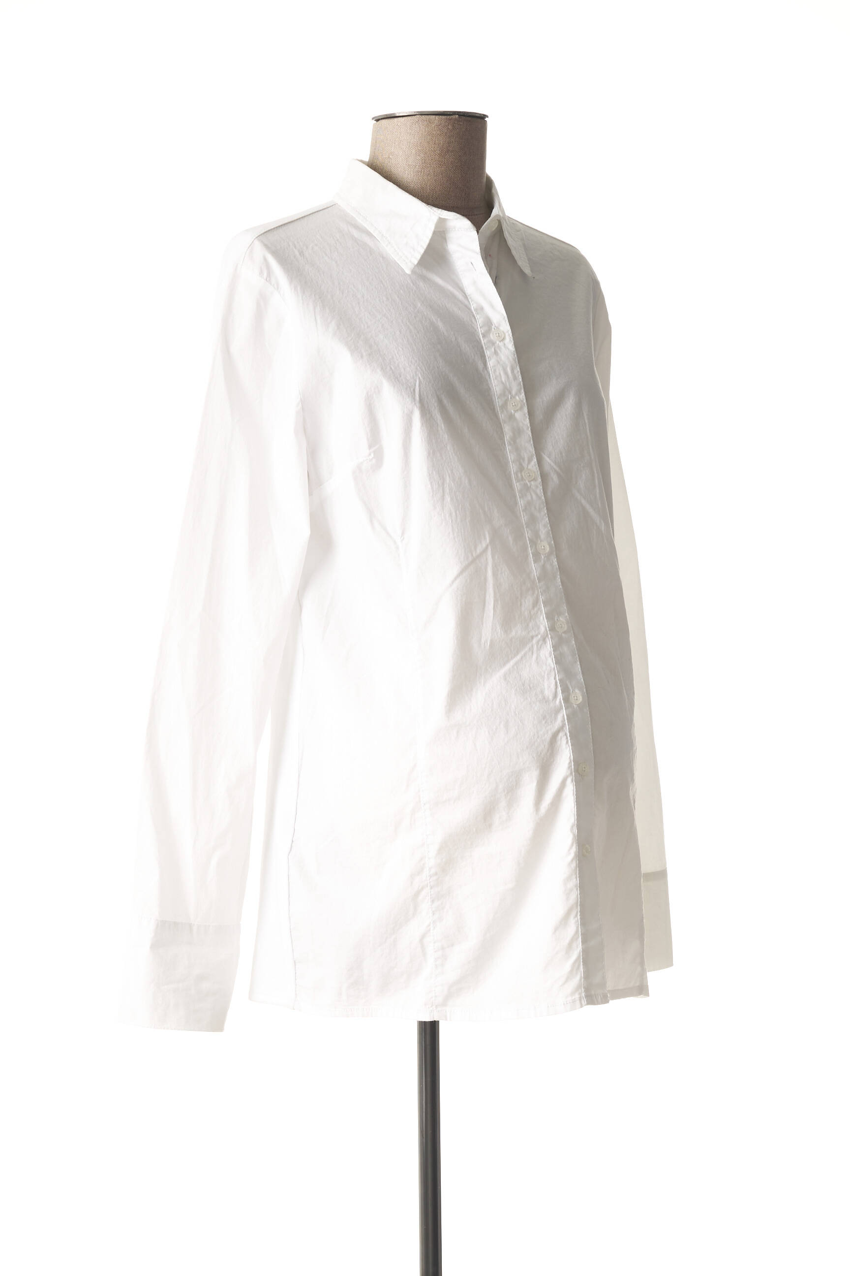 Queen Mum Chemisiers Maternite Femme couleur blanc