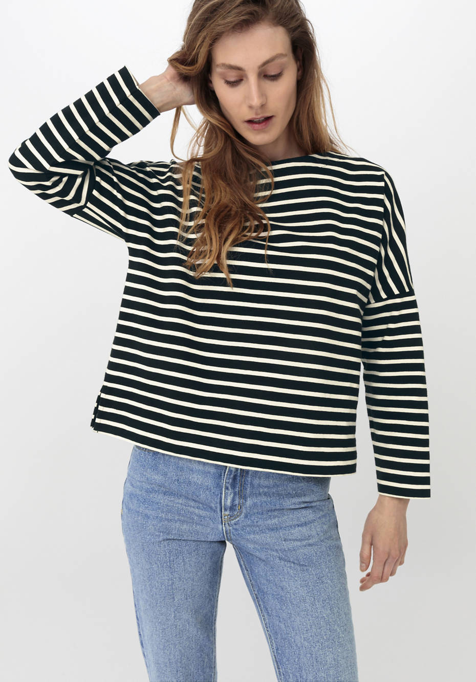 Ringel-Shirt aus reiner Bio-Baumwolle
