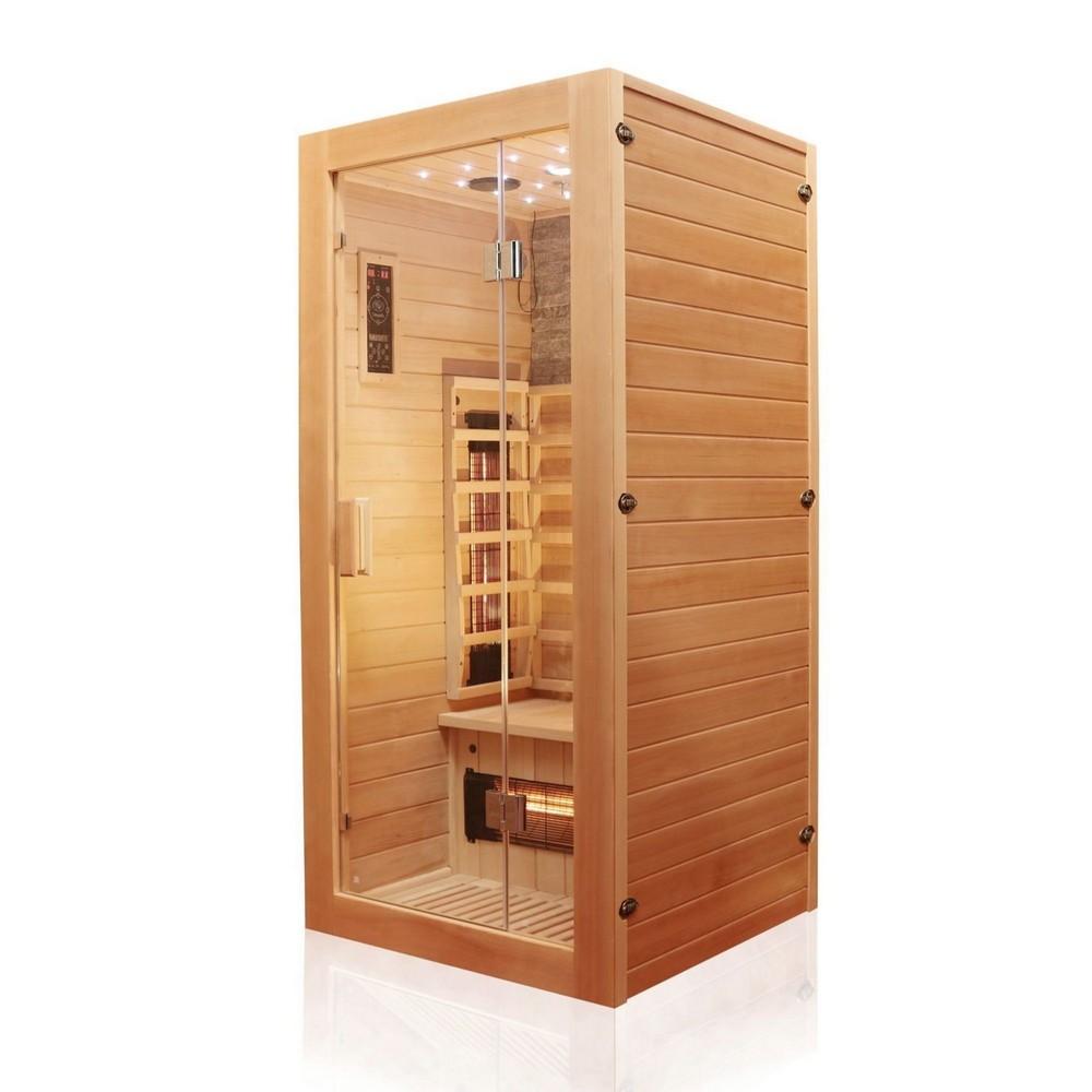 Dewello Infrarotkabine MILTON 90x90 Vollspektrum