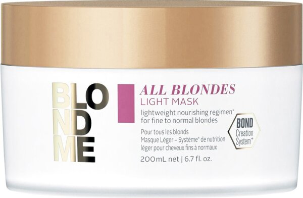 Schwarzkopf Professional BlondMe All Blondes Light Mask Haarmaske
