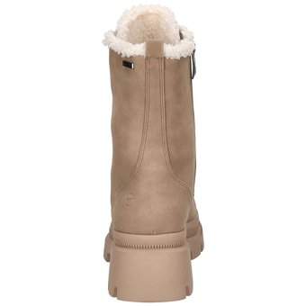 Tamaris Schnürstiefelette in beige