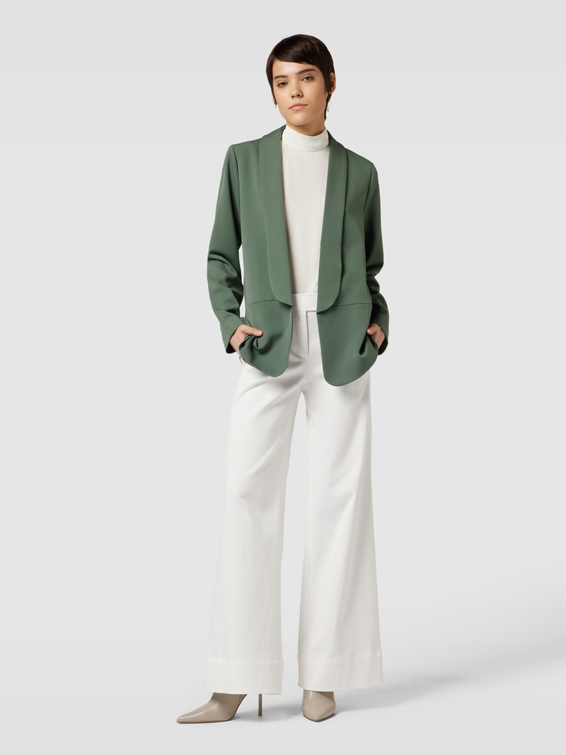 Blazer mit Schalkragen Modell 'VARONE' in khaki