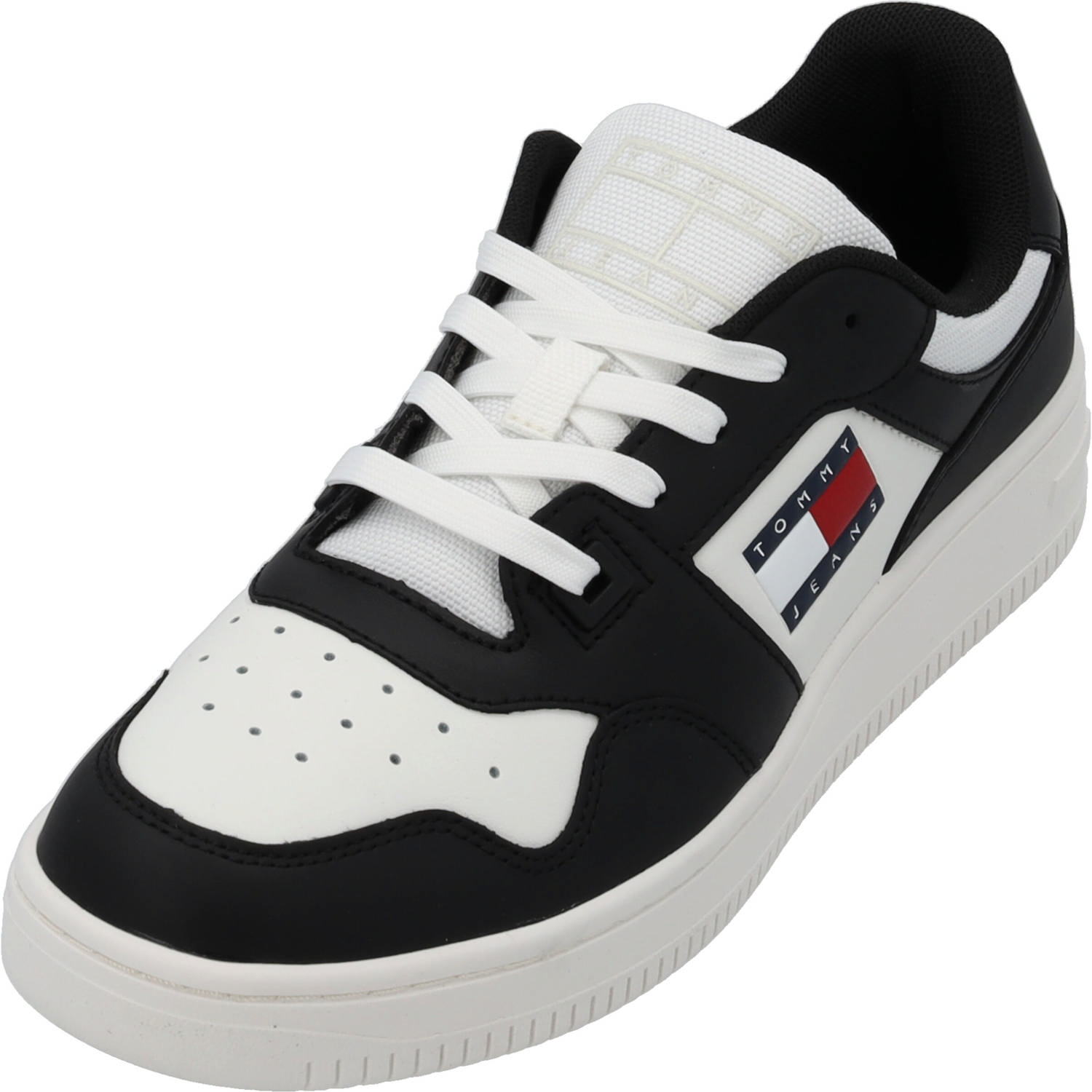 Tommy Hilfiger EN0EN02505, Schnürschuhe, Damen, schwarz weiß