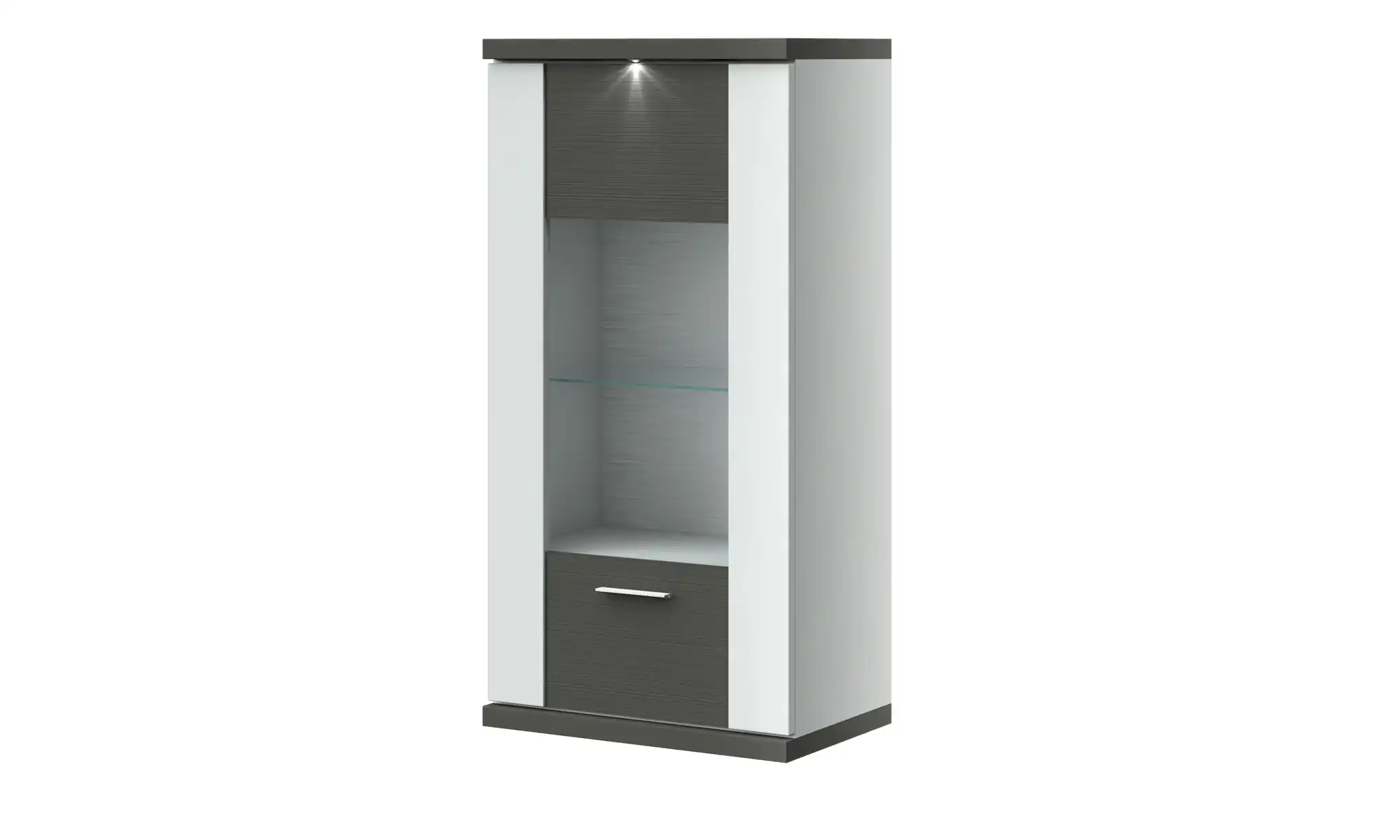 Primo Hängevitrine Titan