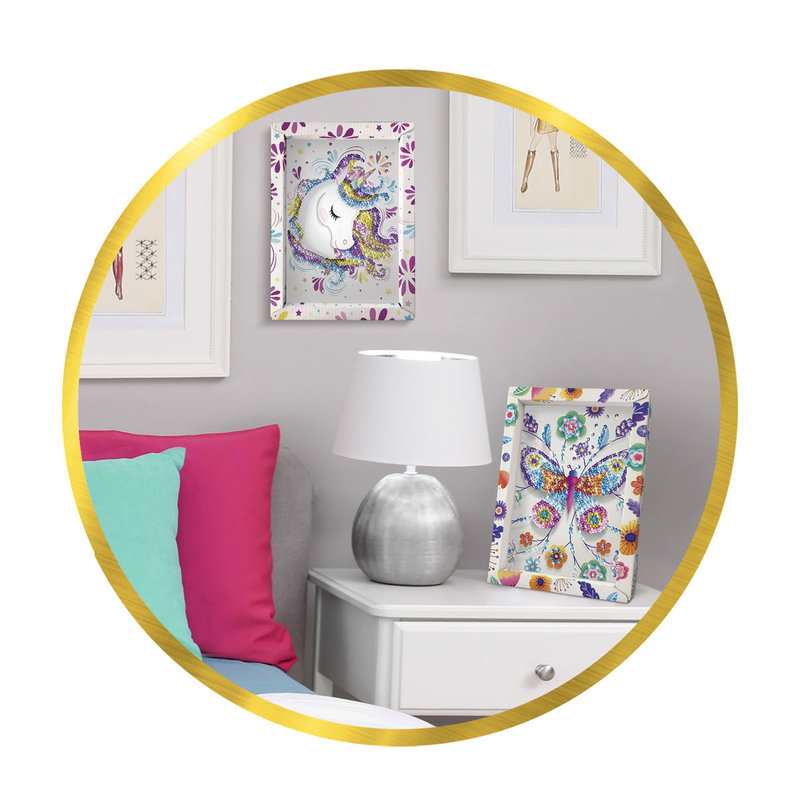 Tableau sequins Licorne