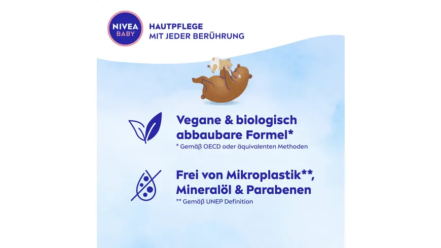 Nivea Baby meine erste Creme mit hypoallergener Formel 75 ml