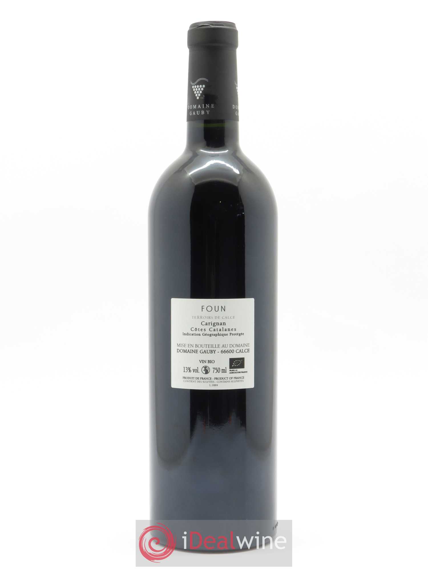 IGP Côtes Catalanes Foun Amphore Gauby (Domaine)  2018 - Lot de 1 Bouteille