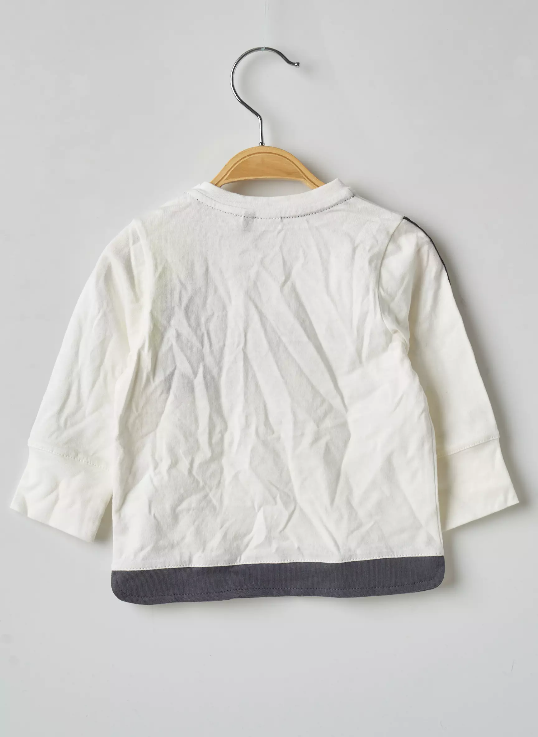 3 Pommes Tshirts Garcon couleur blanc