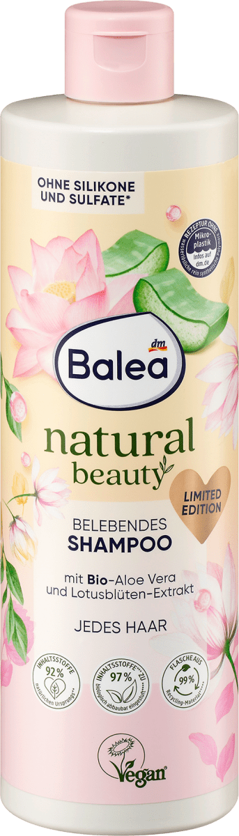 Shampoo Natural Beauty belebend, 400 ml