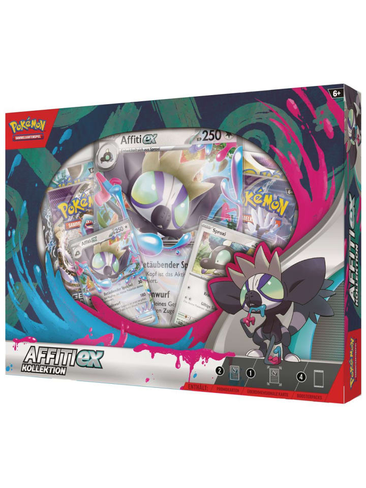 Pokémon Affiti-EX Kollektion | Pokemon | Sammel-Karten | Edition deutsch günstig kaufen onesize
