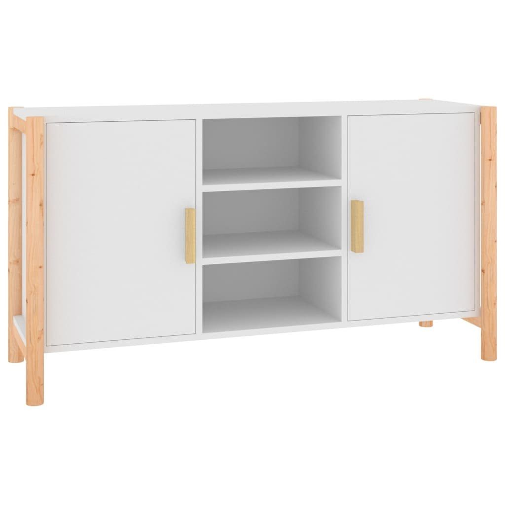 vidaXL Sideboard Sideboard Weiß 107x38x60 cm Holzwerkstoff (1 St)