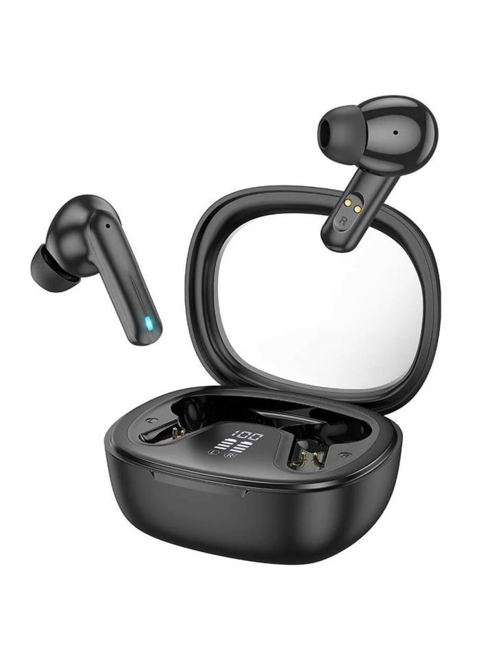 HOCO HOCO Bluetooth-Kopfhörer TWS Shadow EQ6 In-Ear-Kopfhörer Schwarz in Schwarz günstig kaufen onesize