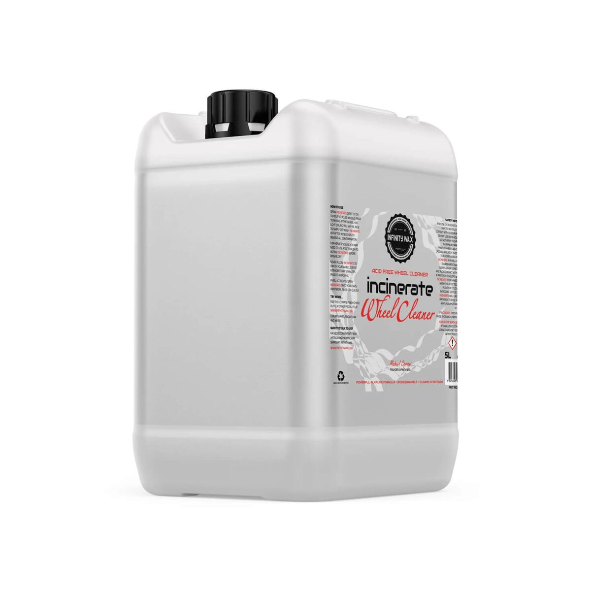 Infinity Wax Incinerate Wheel Felgenreiniger säurefrei 5L