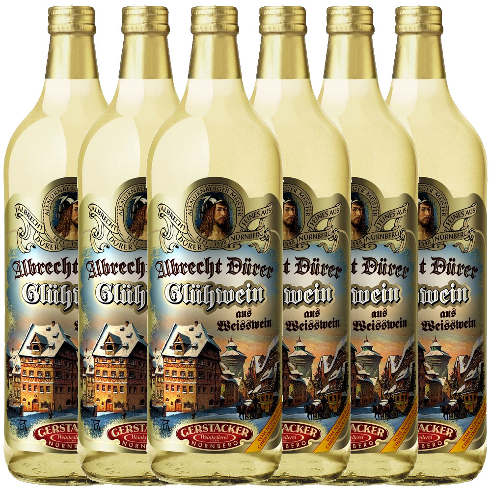 Gerstacker Albrecht Dürer Glühwein aus Weißwein 1l - 6er Karton