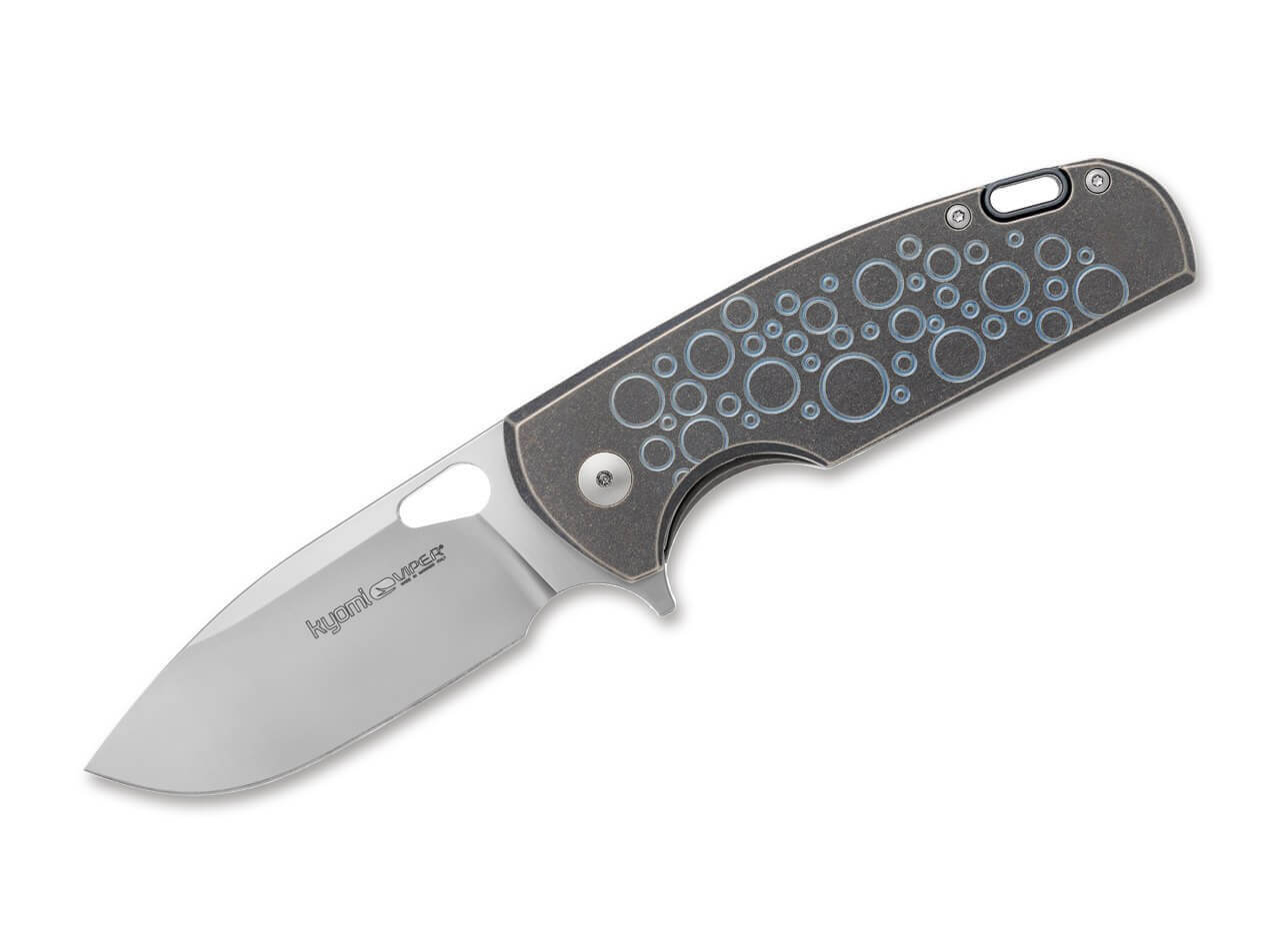Kyomi Titanium Bubbles Blue Ltd. Edition
