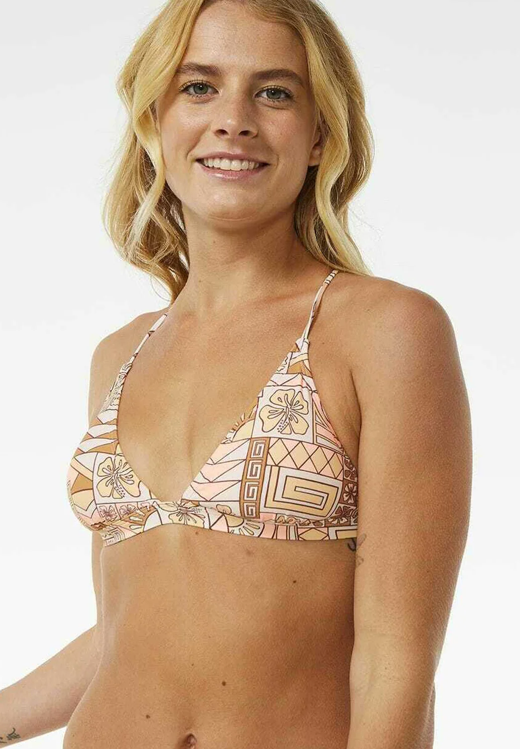 Rip Curl BLOCK PARTY X BACK TRI - Top de bikini