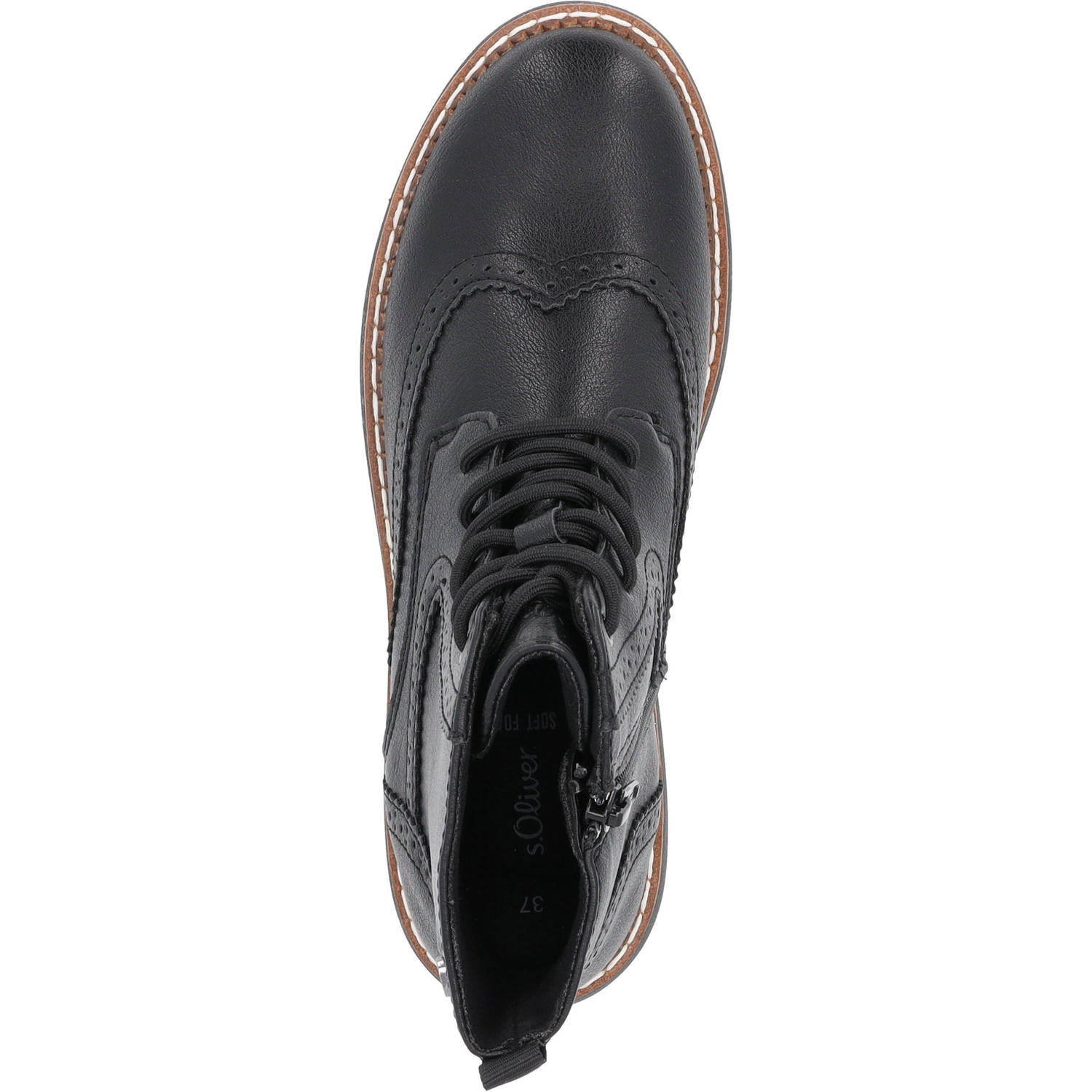 s. Oliver 25465, Stiefeletten, Damen, Schwarz