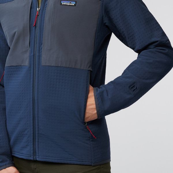 M' S R2 TECHFACE HOODY Herren - Fleecejacke