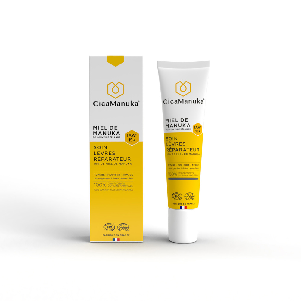 cicamanuka CICAMANUKA Soin lèvres réparateur au miel de Manuka IAA15+ 15ml 03 - SOINS