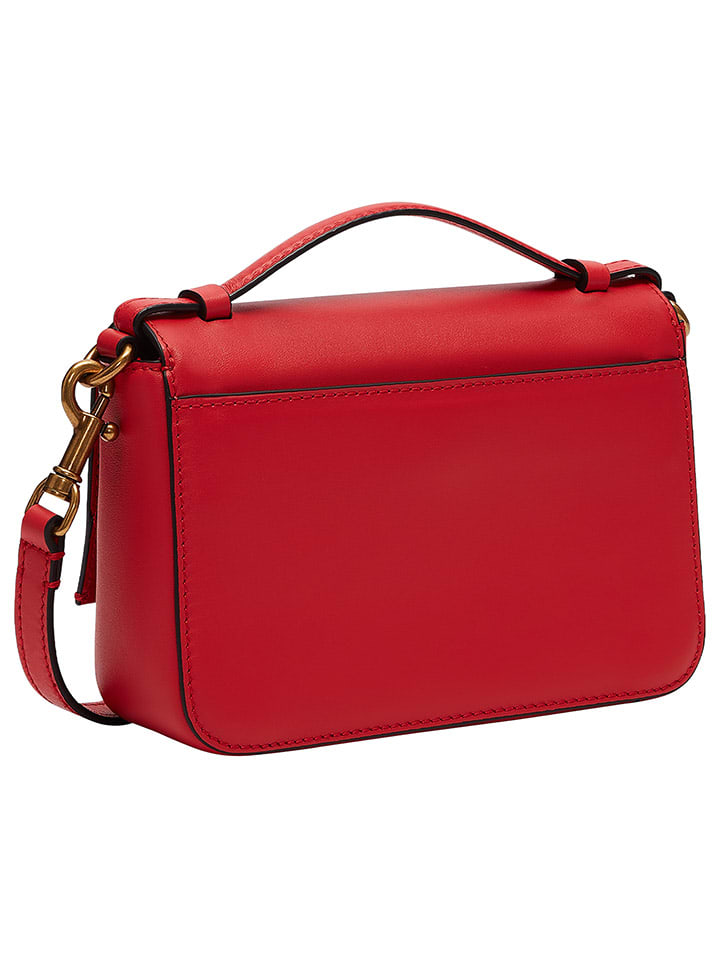 LIEBESKIND BERLIN Leder-Umhängetasche in Rot - (B)19 x (H)13 x (T)6 cm günstig kaufen onesize