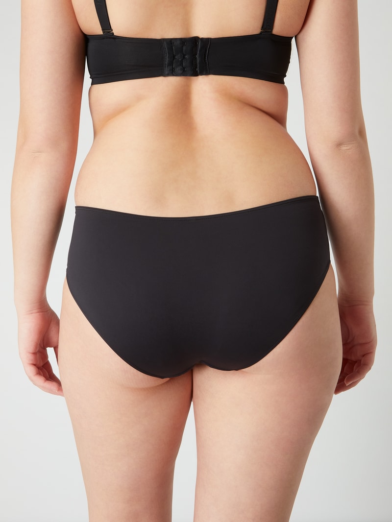 PLUS SIZE Panty aus Mikrofaser Modell 'Andalucia' in schwarz
